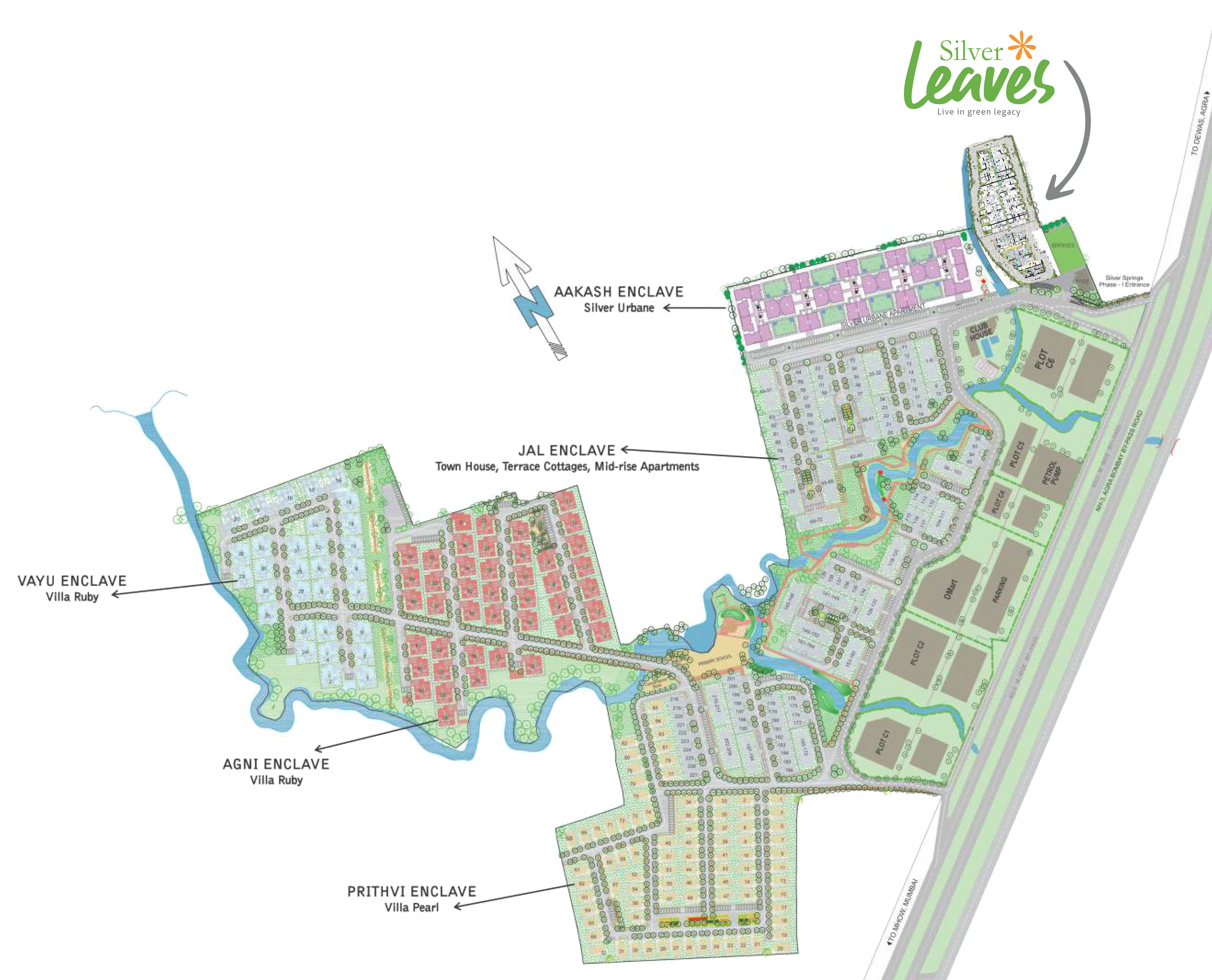 Silver Spring Phase 1 Project Location image