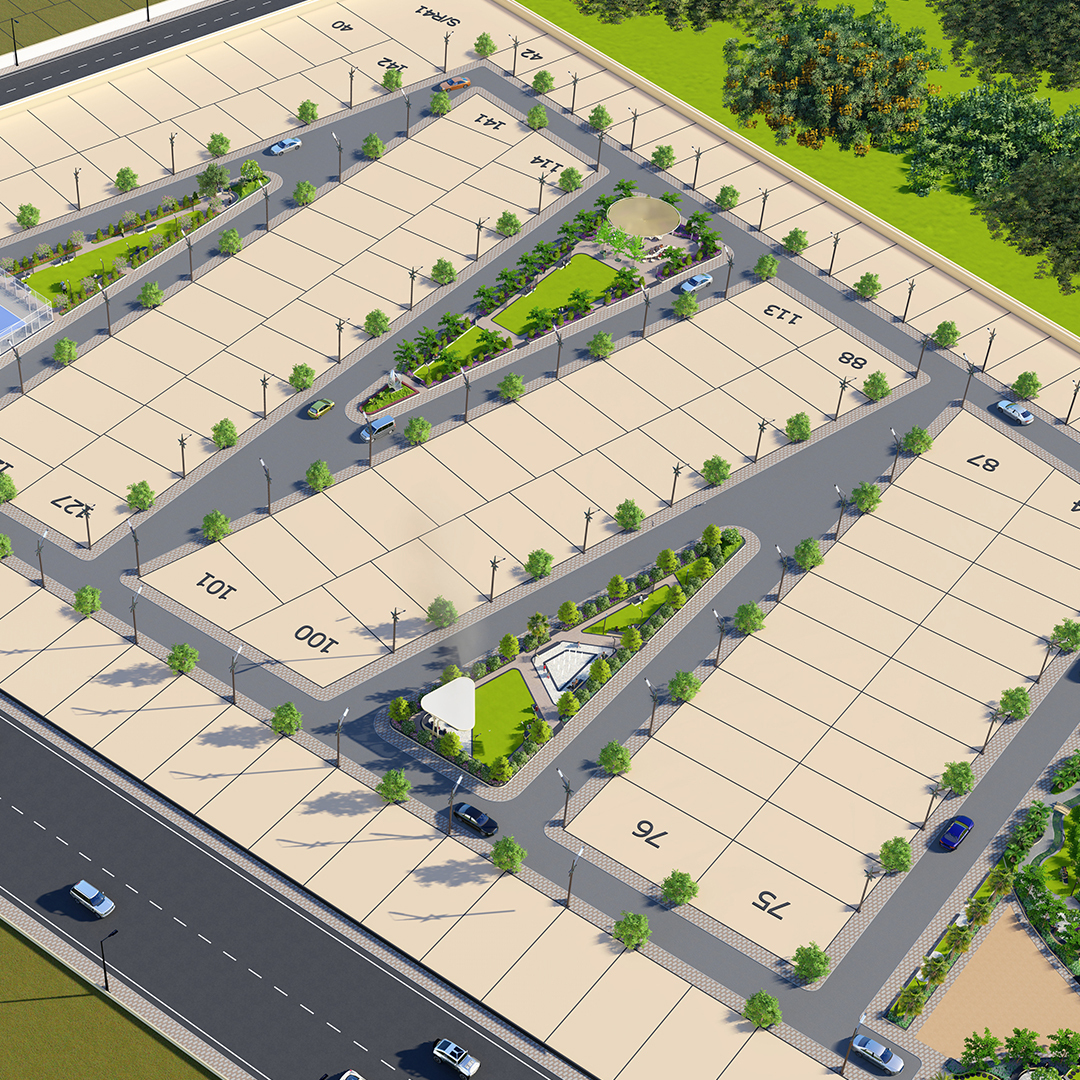 Silver Star City Premium 2 Garden Facing plots