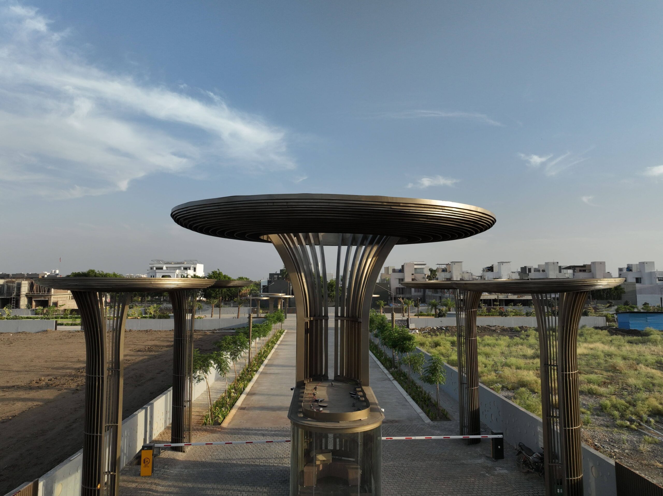 Golf Manor Main Entry Gate 1