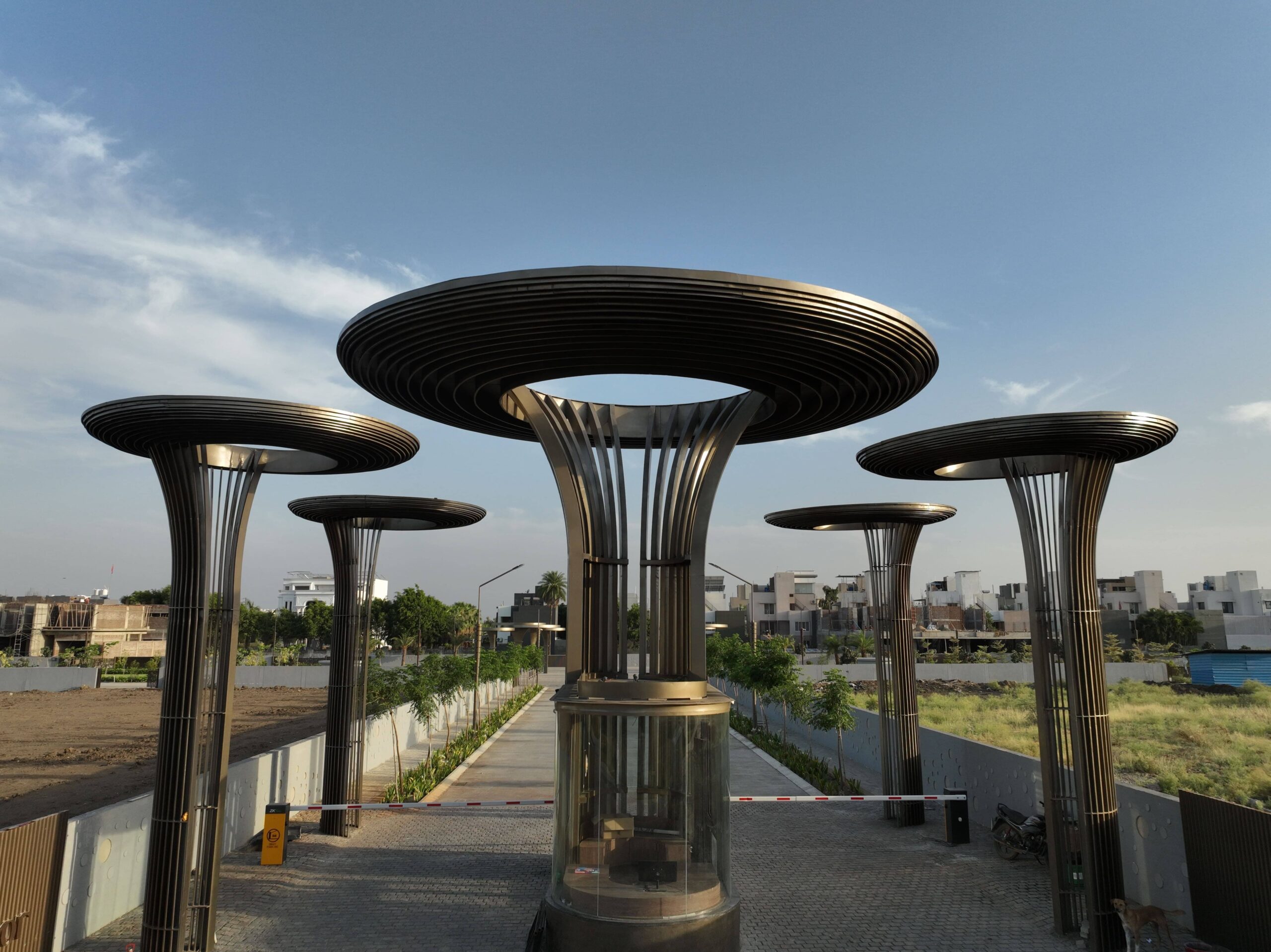 Golf Manor Main Entry Gate