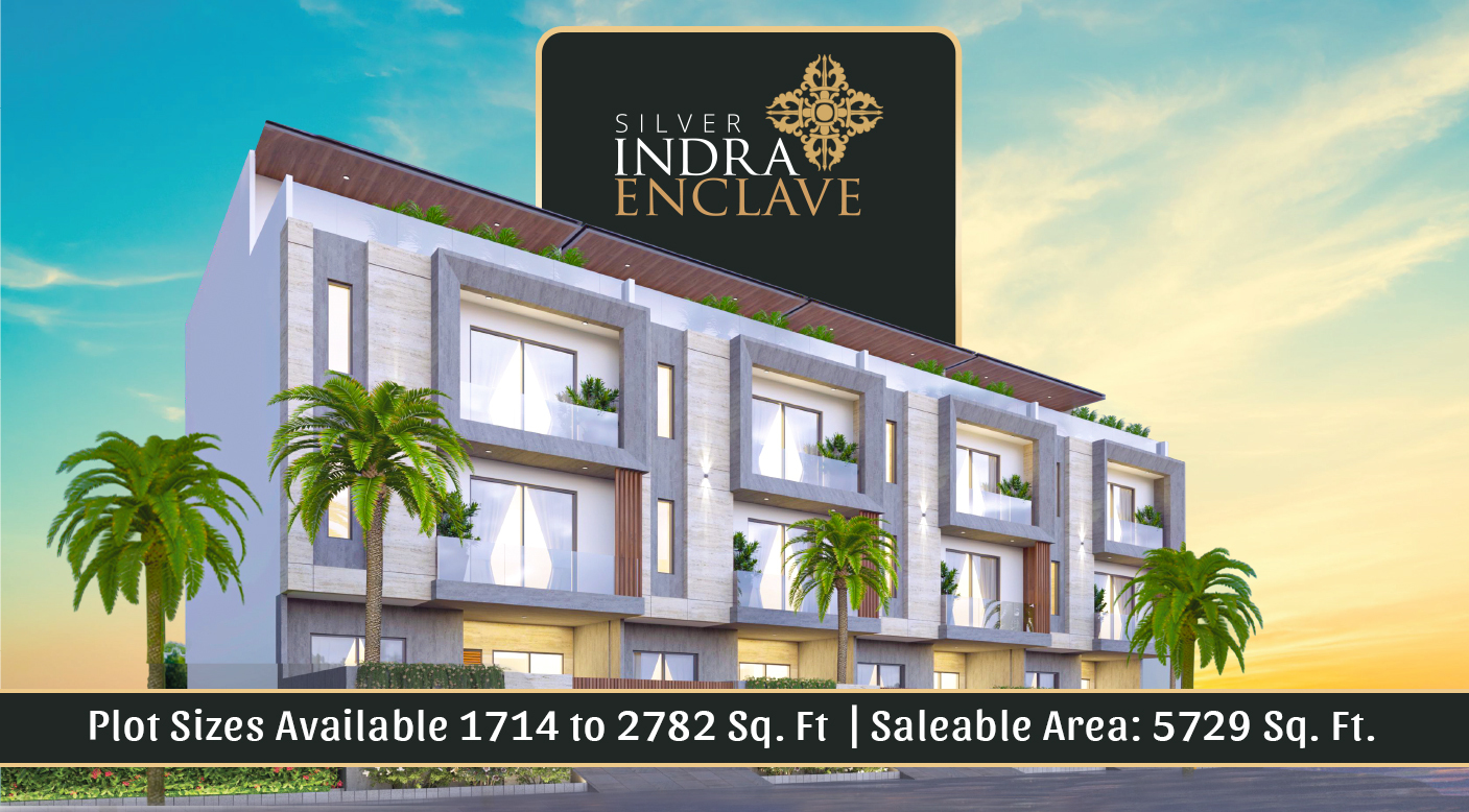 Silver Endra Enclave Row House