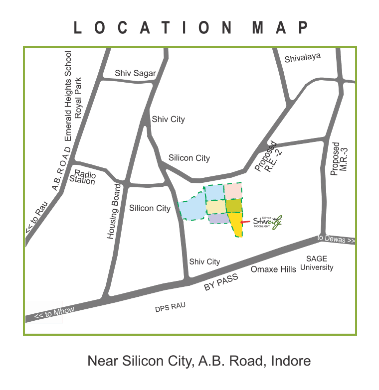 Silver Starcity Moonlight Location Plan
