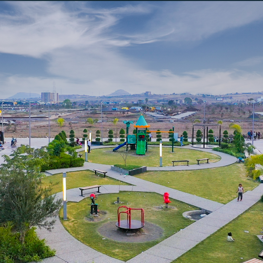 Silver Star City Play area Drone Image