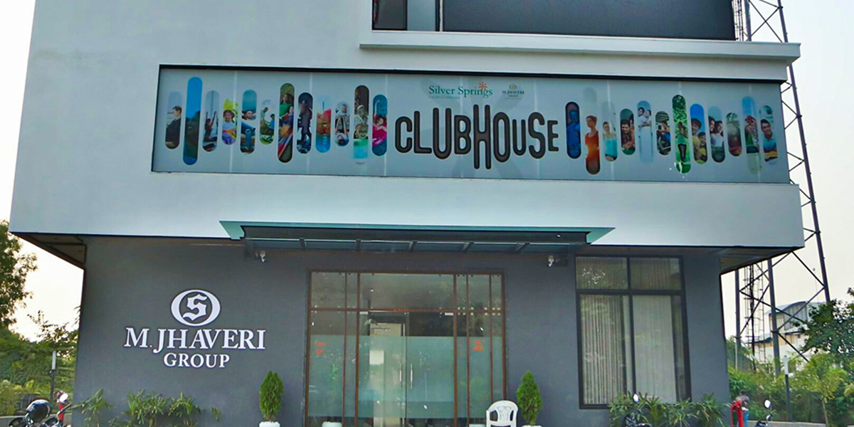 Premium Lifespace club house enterence