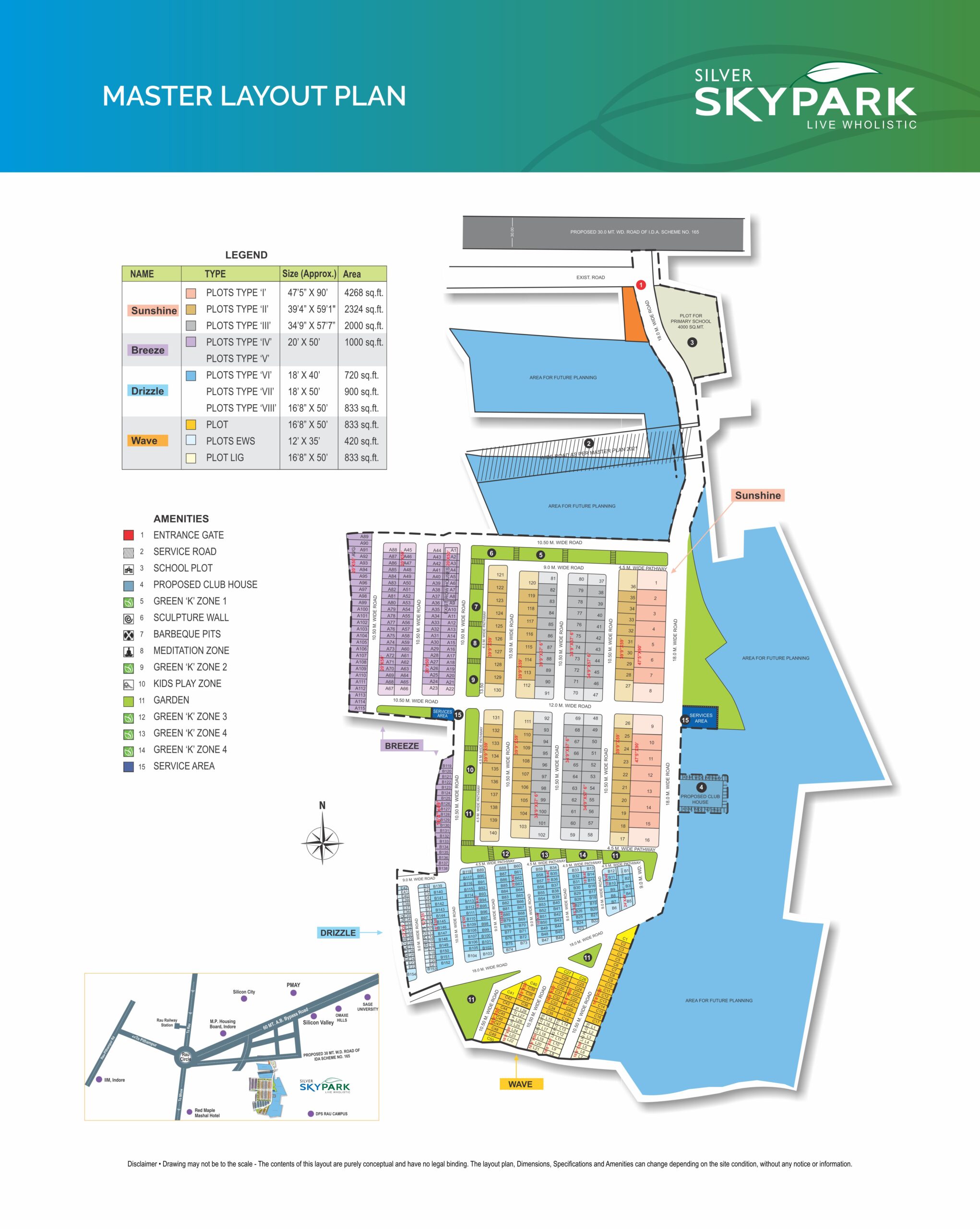 Silver Skypark Master Layout Plan
