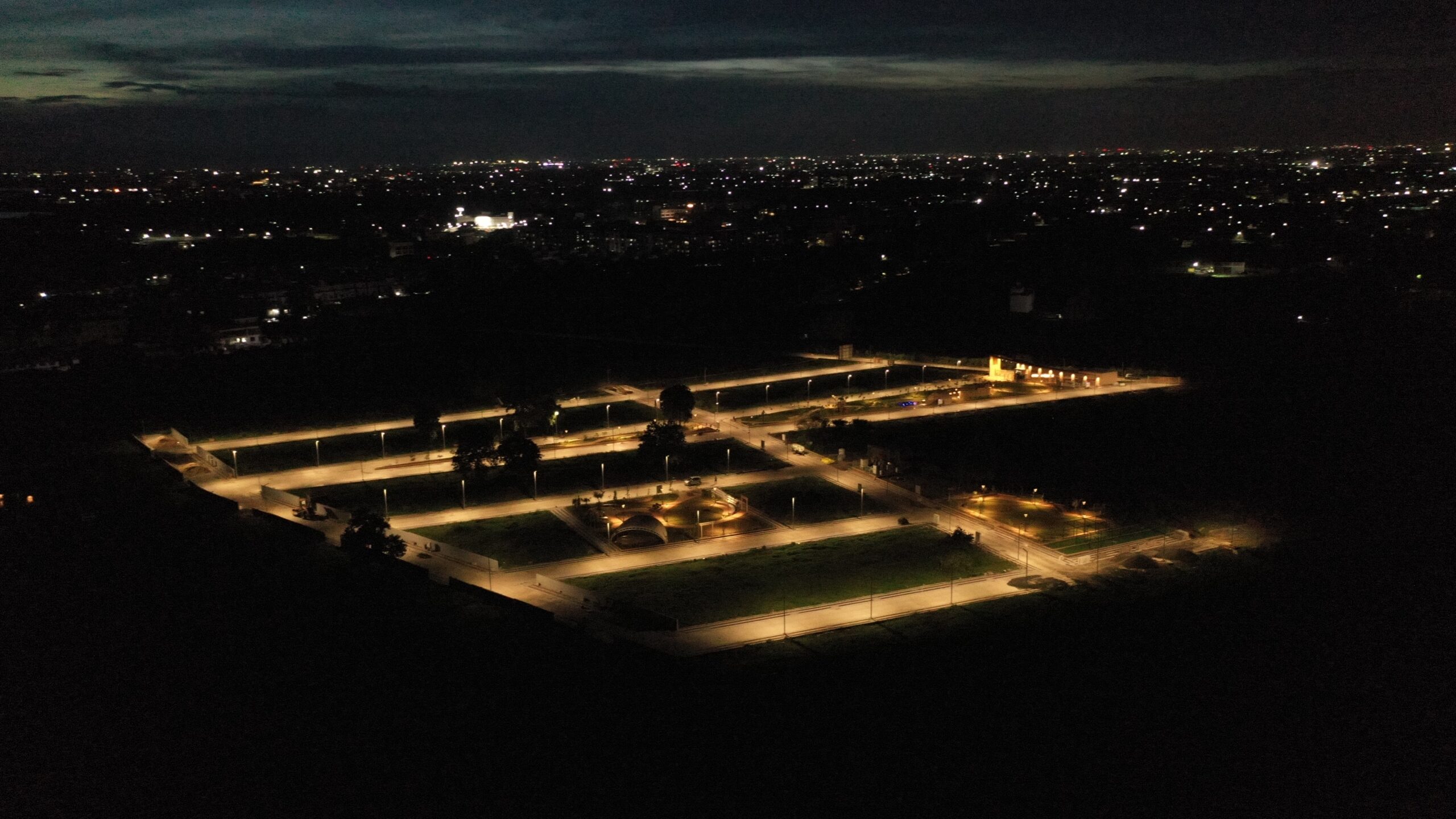 Silver Woods Night Drone Shoot